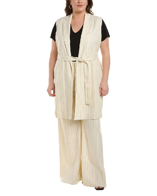 Comfortable yet fashionable women’s wear   Marina Rinaldi Plus Citta Sleeveless Blazer