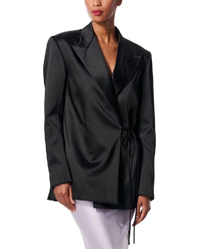 Elevate your look with premium women’s wear   Carolina Herrera Wrap Front Jacket