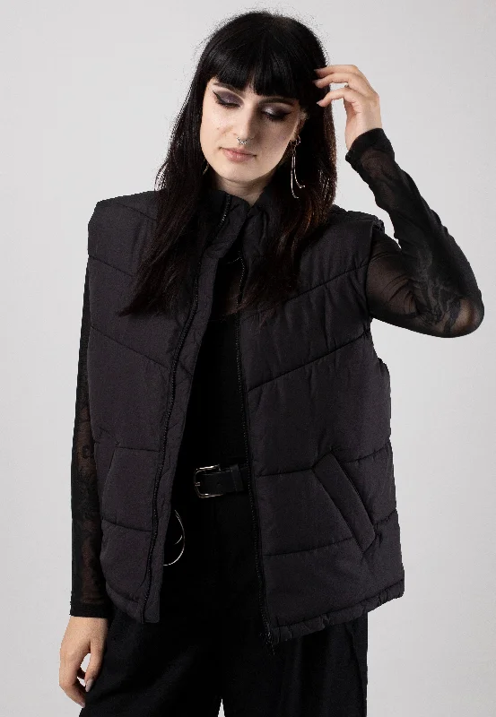Sporty-chic women’s apparel for active lifestyles   Noisy May - Dalcon Short Black Lining - Vest