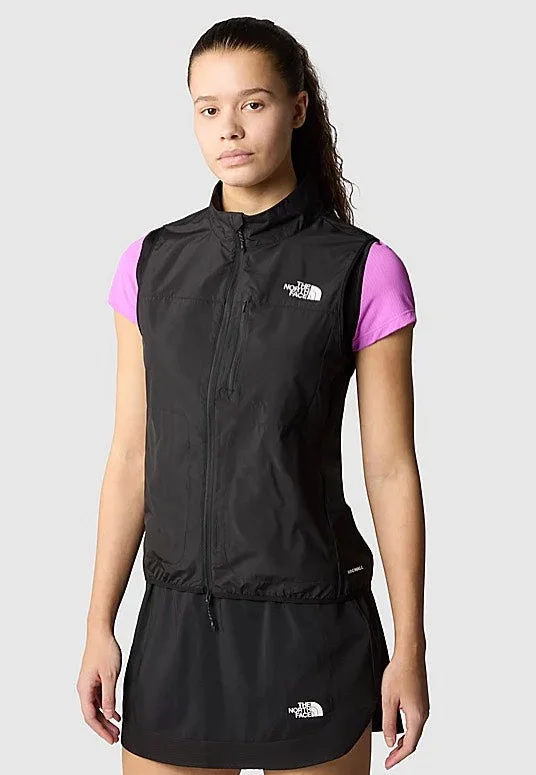 Feminine fashion to express your unique style   The North Face - Women´s Higher Run Wind Tnf Black - Vest