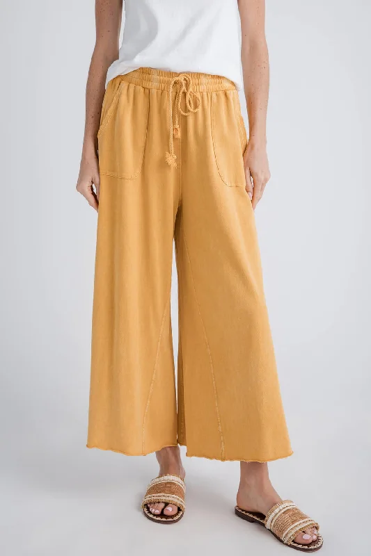 Easel Wide Leg Knit Pants