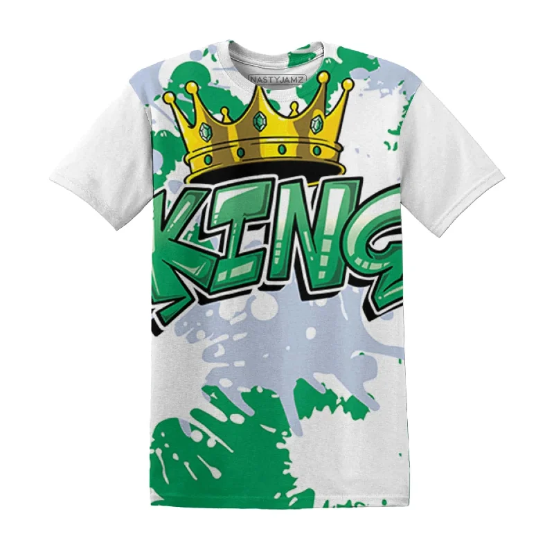 NastyJamz Lucky Green 5s T Shirt Match KING 3D