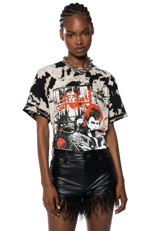 ZIGGY STARDUST VINTAGE PRINT BAND TEE