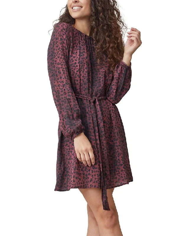 Fashionable clothing to fit every body type   Bella Dahl Elastic Neck Tiered Dress