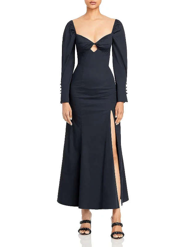 Elegant evening wear for special events   Josephine Womens Poplin Cut-Out Shift Dress