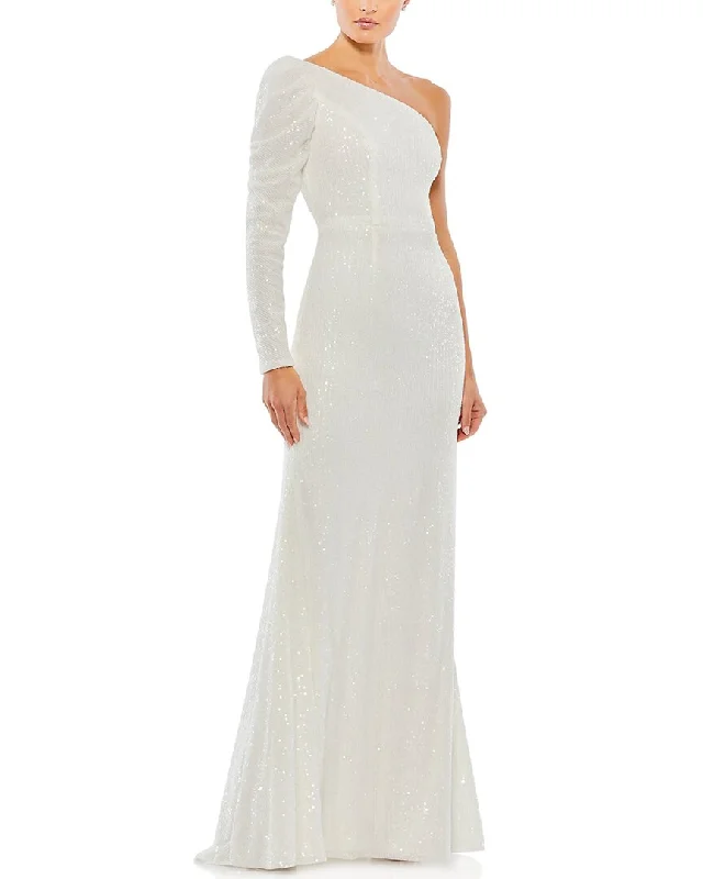 Refresh your wardrobe with stylish women’s outfits   Mac Duggal Column Gown