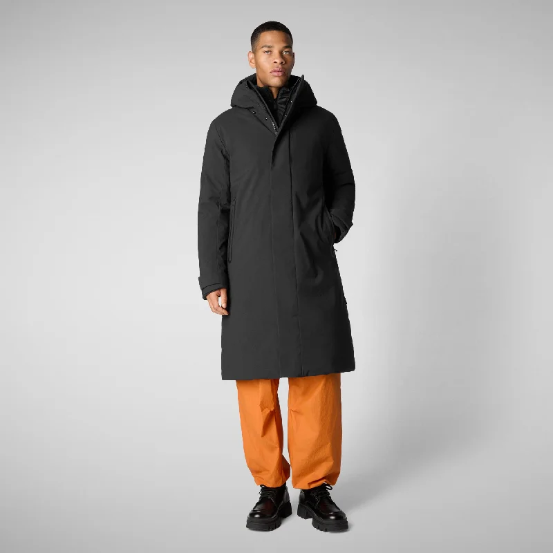 PARKA UOMO RODERICK IN NERO 